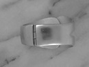 Cr Trifari Silver Cuff,Hearts,Hinged,Matte,old