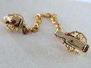 Vintage Sweater Guard MIB Filigree Pearl Pretty!