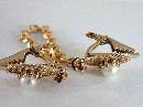 Vintage Sweater Guard MIB Filigree Pearl Pretty!