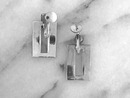 Marino Vintage Earrings,S/P,Dangles,Nice!