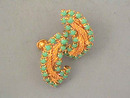 Gorgeous Hobe Earrings,Turquoise R/Ss,Mesh