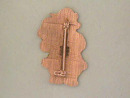 Enamelled Santa Pin,Nice!! Christmas!