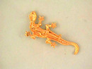 Textured Lizard Pin,Crawling,Nice!