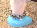 Vintage Expansion Bracelet,R/Ss,Navettes