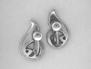 Older Marcasite Earrings,Sterling,Art Nouveau