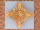 Fabulous Cushion Brooch,Signed,Nice!