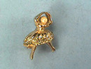 Tiniest Ballerina Pin,Vintage,Precious