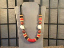 Wonderful BoHo Neck!,Dyed Wood Lentils,Vint