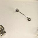 Chunky Rhinestone Set Crystal NIB Brooch Earrings Vintage