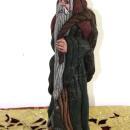 Santa Hand Carved Figure Numbered 11/100 Limited Edition Signed Hand Painted