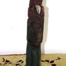 Santa Hand Carved Figure Numbered 11/100 Limited Edition Signed Hand Painted