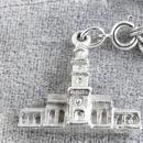 Tourist Pennsylvania Bracelet 3 Charms Signed Safety Chain