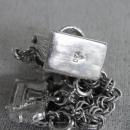 Tourist Pennsylvania Bracelet 3 Charms Signed Safety Chain