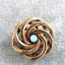 Victorian Opal Pin Swirl Beautiful! Pinwheel