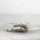 Vintage Reverse Carved Bucking Bronco Pin Horse Lucite