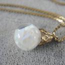 Vintage Floating Opals Necklace Pendant Gorgeous