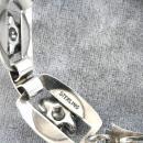 Sterling Flower Bracelet Vintage Substantial Links Handmade