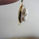 Tiny Cameo Pendant 14K Angel Skin Coral Conch Vintage