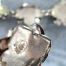 Sterling Long Roses Earrings 2.5 In Gorgeous Mexico Vintage