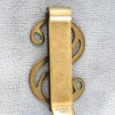 Dollar Sign Money Clip Gold Filled Vintage Signed