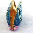 Kathrine Baumann Purse Coin Fish Beverly Hills Collectibles Minaudiere Swarovski