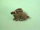 Marcasite Rabbit Pin,Bunny,Vintage,Cute!