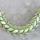 ART Varigated Bracelet,Enamel,Grn,Vintge