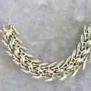 ART Varigated Bracelet,Enamel,Grn,Vintge