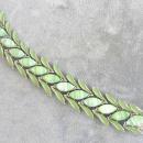 ART Varigated Bracelet,Enamel,Grn,Vintge