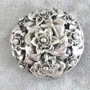 Old Hobe Brooch Pin Wiry Vintage Sterling Fabulous!
