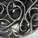 Old Hobe Brooch Pin Wiry Vintage Sterling Fabulous!
