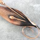 Renoir Unusual Brooch, Large, Gorgeous!