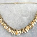 NAPIER Shell Necklace Vintage Loaded Charms