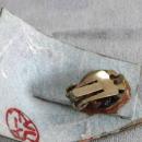Japanese Paper Earrings Vintage Handcrafted Signed