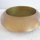 Alexis Bittar Luminous Gold Bangle Wide Dome Textured Vintage