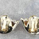 Jelly Opal Earrings Dragon's Breath Fire Vintage