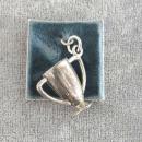 Sterling Trophy Charm Cup Vintage New On Card Signed