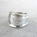 Sterling Spoon Ring Baynard Banks Bryan Handmade Vintage
