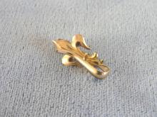 Precious Fleur De Lis Watch Pin Old