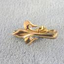 Precious Fleur De Lis Watch Pin Old