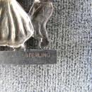 Dancing Sterling Dutch Pin Silver Vintage