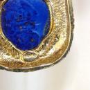 Fabulous Signed Necklace CRAFT Chunky Blue Vintage