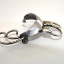 Sterling Bell Flowers Pin Silver Vintage Folmere Denmark