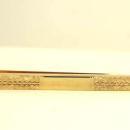 Classic Tie Bar Etched Vintage Substantial Looks Real