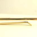 Classic Tie Bar Etched Vintage Substantial Looks Real