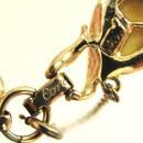 Coro Yellow Bracelet Thermoset Lucite Link Safety Pegasus Vintage