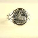 Vintage Capitol Ring Washington DC Sterling Silver Signed