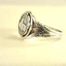 Vintage Capitol Ring Washington DC Sterling Silver Signed