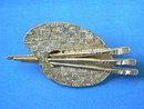 Artist Pallet Brooch,Paint Brushes,Vintage
