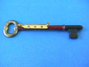 SANTA Skeleton Key Pin Vintage Christmas